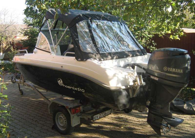 Катер Phoenix 510, Yamaha F90betl, прицеп. 2014год