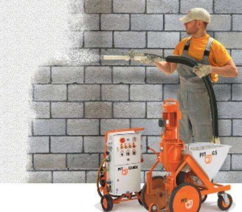 Механизированная штукатурка стен