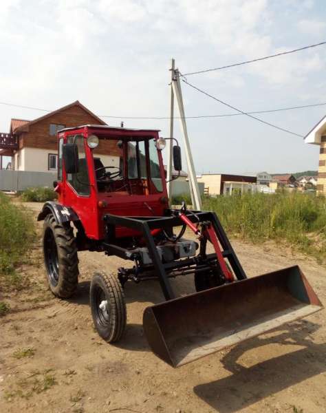 Трактор Т-16 с куном