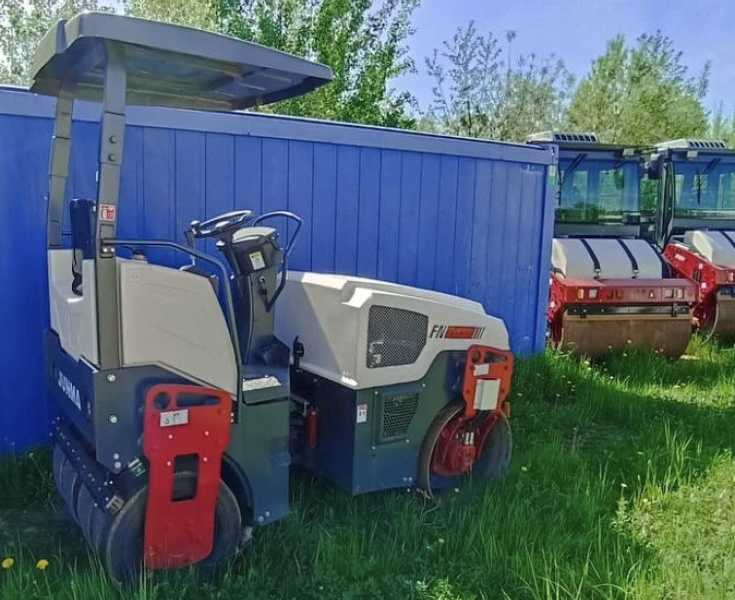 Комбинированный каток Junma FN203H 3 тонны