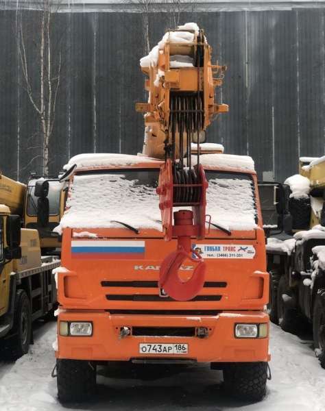 Камаз 43118-46 Ивановец 25 тонн 6х6