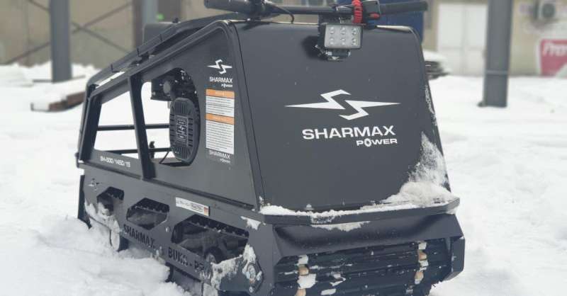 Мотобуксировщик Sharmax Snowbear S500 HP15 Maximum
