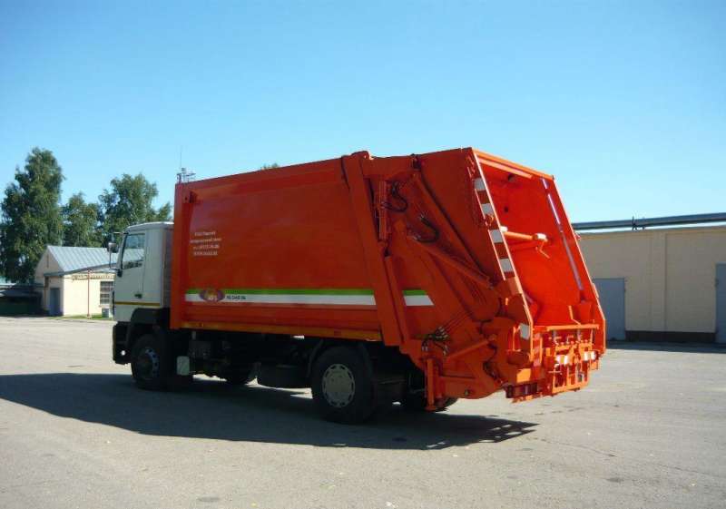 Мусоровоз Ряжский авторемонтный завод мк-3447-03 н