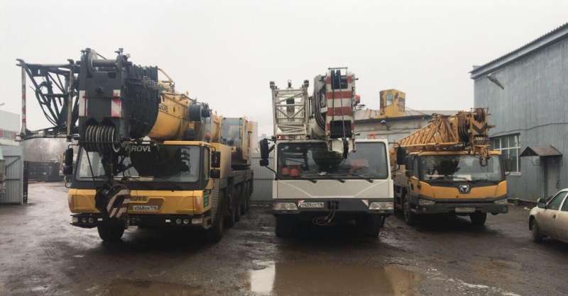 80, 50, 40, 32, 25 тонн Аренда автокрана