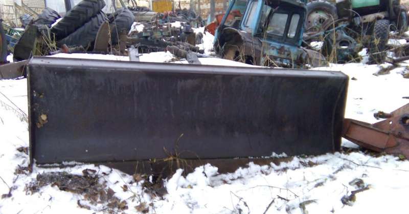 Отвал прямой на юмз мтз Т-40