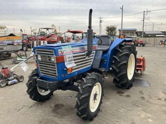 Минитрактор Iseki TL3201 фреза 4х4 наработка 825 мч