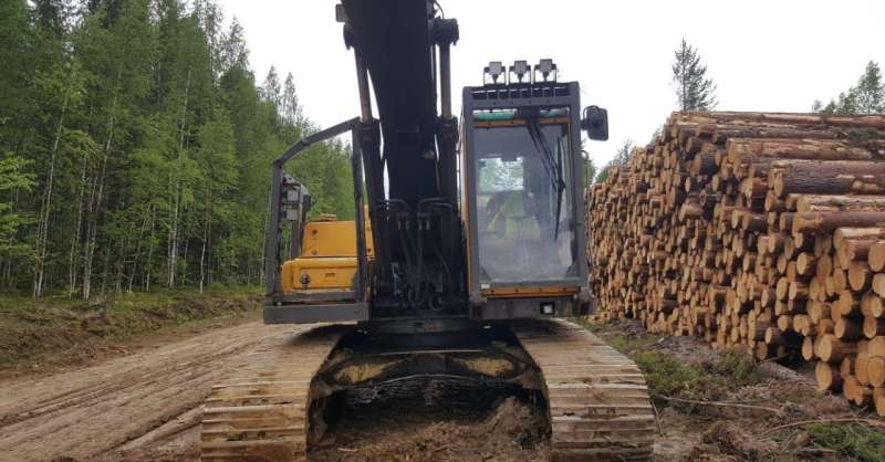 Экскаватор Volvo EC210BLC forest, 2008 г.в