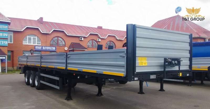 Бортовой полуприцеп (Шаланда) Тонар-97461, новый