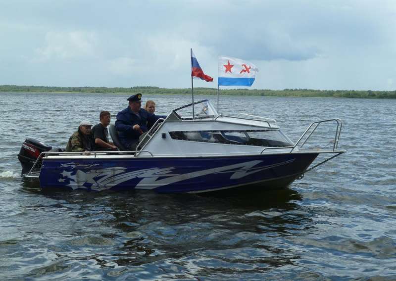 Катер «Беркут 510» (производства С-Петербург)