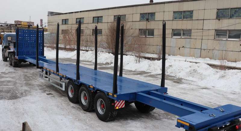 Полуприцеп трал (тяжеловоз) DM-Trailer DM-40HR, 2021