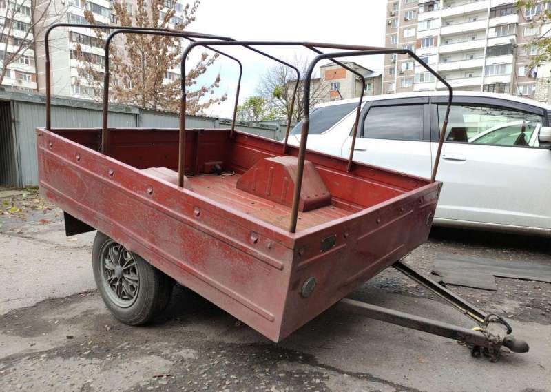 Прицеп автовоз МЗСА 852111.102, 1992