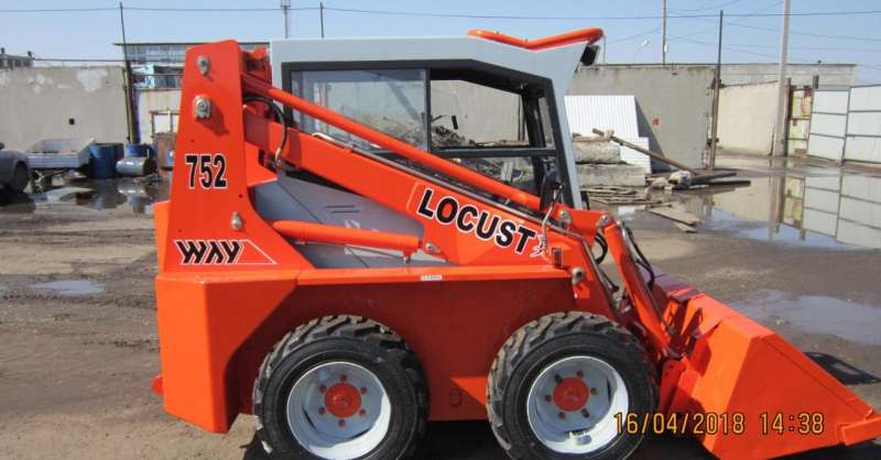 Продаю мини погрузчик locust L752 2006 г/вып