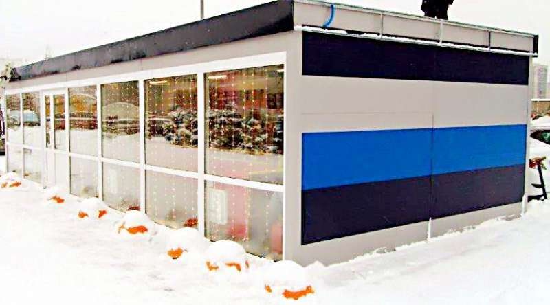 Торговый павильон 12х5, 60 м2