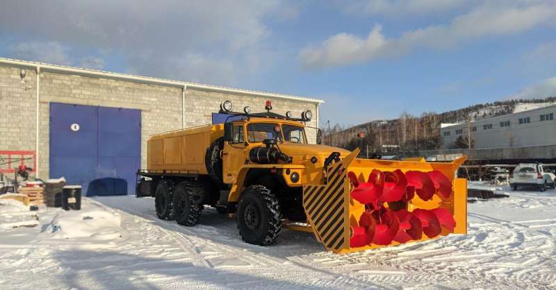 Новый Шнекороторный снегоочиститель сшр-1 (дэ-226)