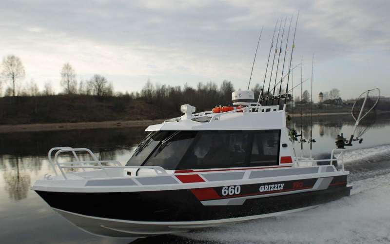 Катер Grizzly- pro 660 cabin