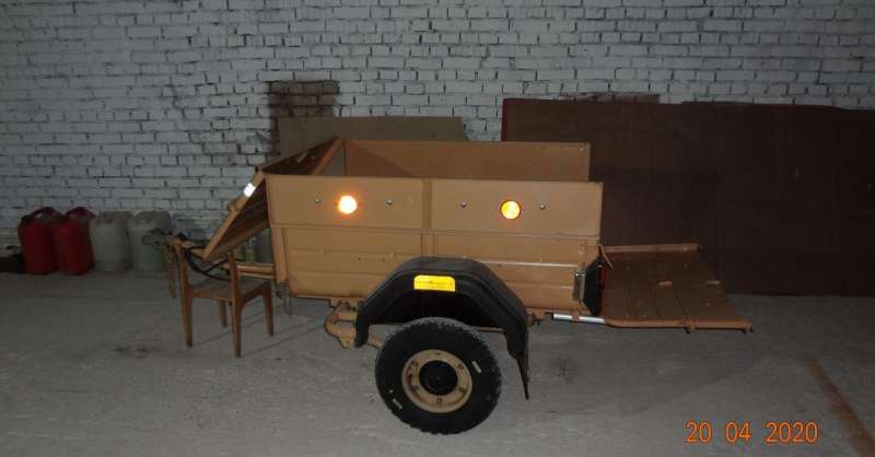 Прицеп тентованный СМЗ 810