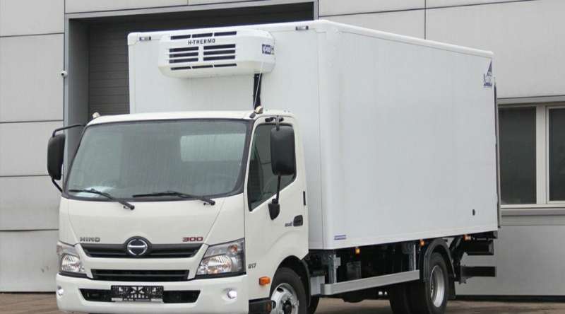 Новый Японский грузовик hino 300 рефрижератор