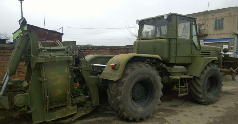 Пзм-2 на базе трактора Т-150
