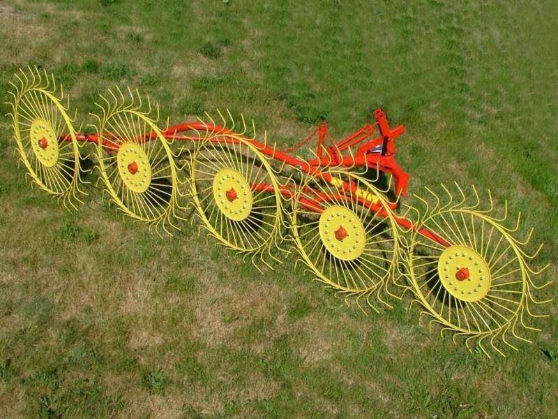 Грабли-ворошилки (сено-ворошилки) усиленные