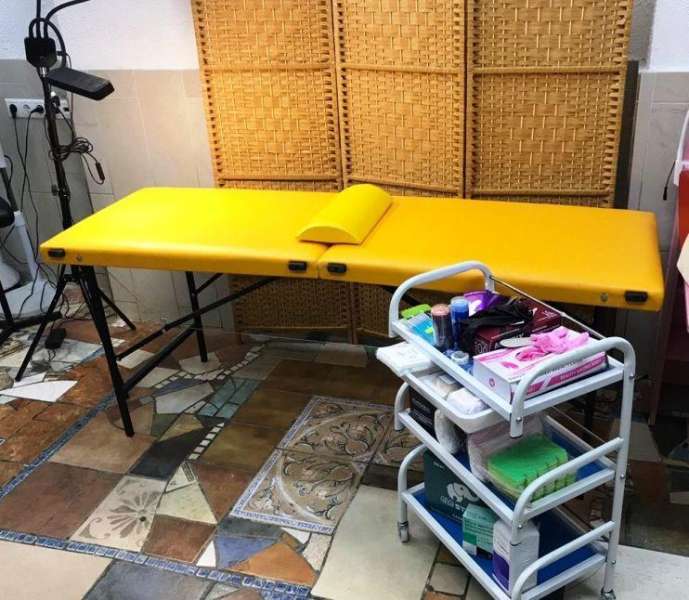 Массажный стол кушетка 170х52 см