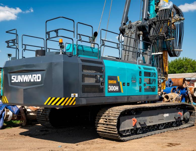 Запчасти гусеничного хода буровых установок SWDM300H