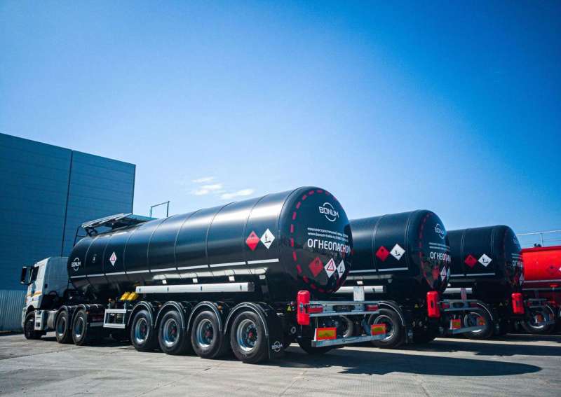 Полуприцеп битумовоз Bonum 32 куб.м, 2022