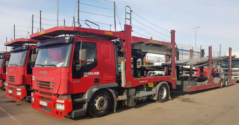 Автовоз Iveco Stralis 2009 г./Rolfo Arctic 2008 г