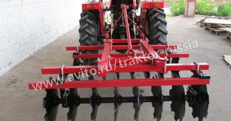 Борона дисковая для минитрактора,Т-25,Т-40