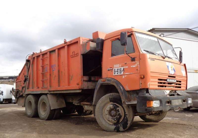 Мусоровоз ко-427-02 на камаз 53215