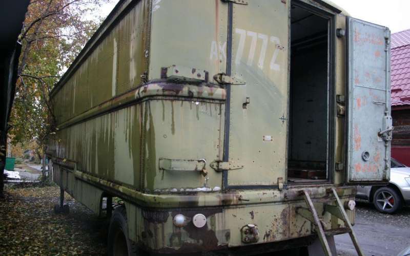 Полуприцеп цельнометаллический фургон ОДАЗ 794, 1975