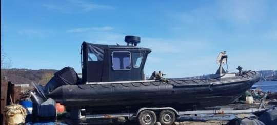 Быстроходный разьездной катер Rib Master 860