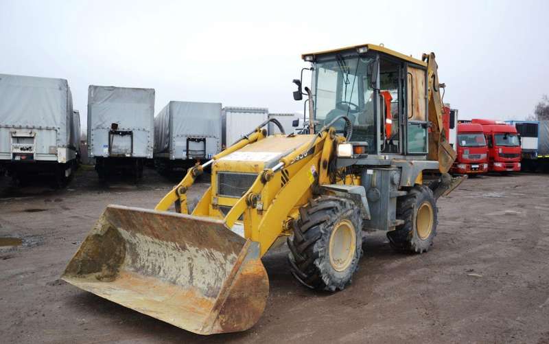 Колесный погрузчик-экскаватор sdlg LGB680. с ндс