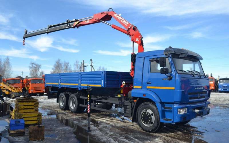 КамАЗ 65117 с КМУ, 2021