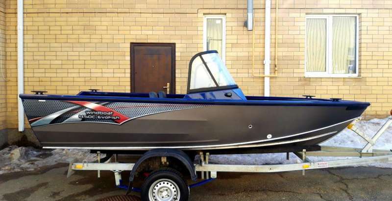 Моторная лодка Windboat 4.5 DC EvoFish