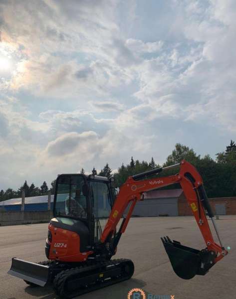 Мини-экскаватор Kubota U27-4, 2021