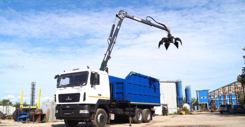 Маз 6312 ломовоз (металловоз)