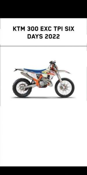 KTM EXC 300tpi Six Days, 2022
