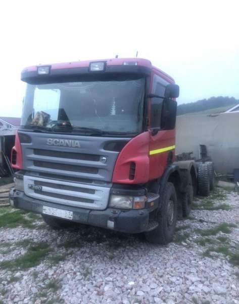 Scania P380 8x4 2007