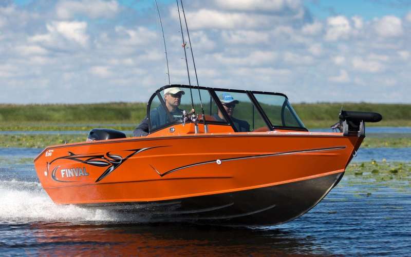 Finval 475 evo. Алюминиевый для рыбалки