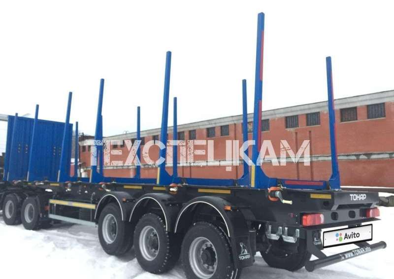 Полуприцеп лесовоз (сортиментовоз) Тонар L3 (9445), 202
