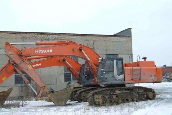 Гусеничный экскаватор Hitachi ZX450LC-3 2007