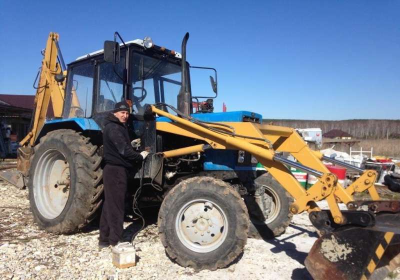 Эо-2626 экскаватор-погрузчик