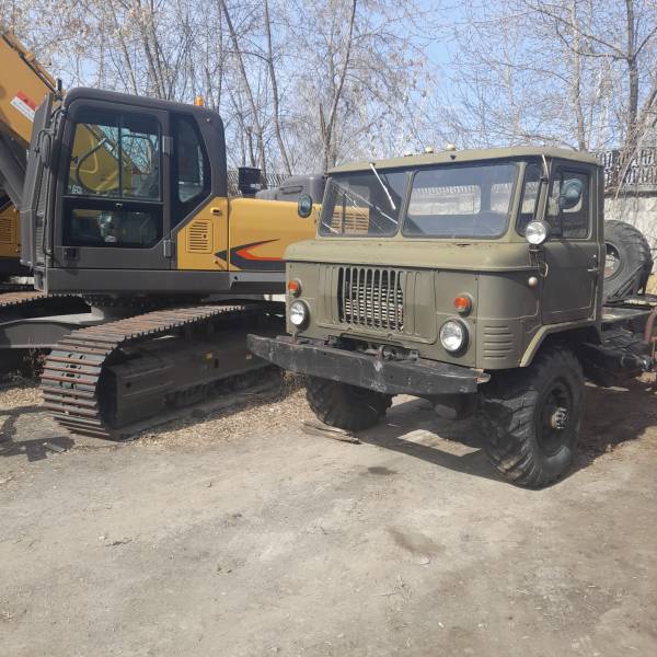 Грузовой автомобиль ГАЗ-66 шасси с хранения