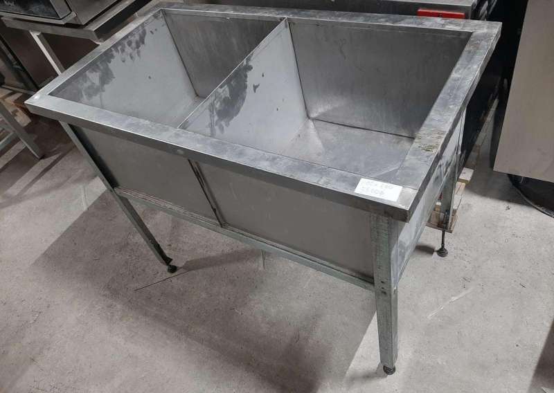 Мойка 2-х секц. нержавейка