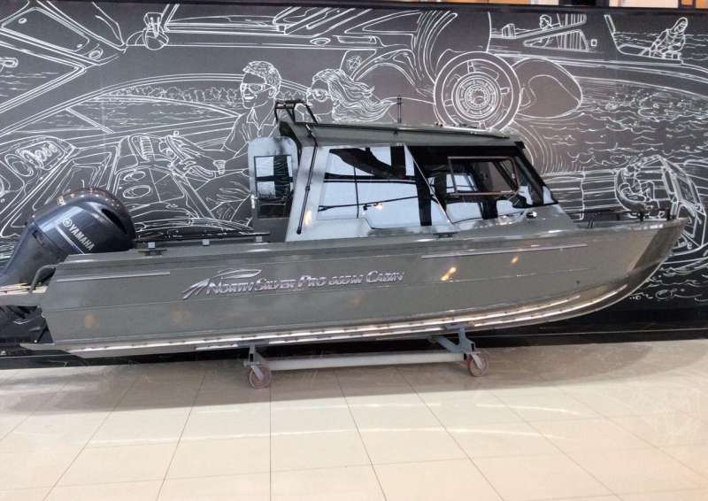 North Silver 665M PRO Cabin+Yamaha F200fetx