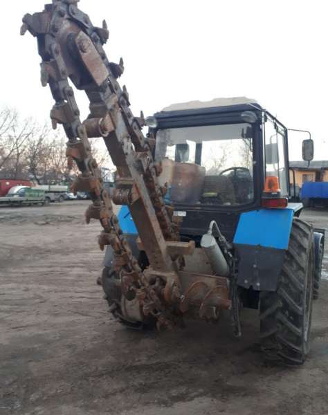Грунторез Бара этц-1609(Траншеекопатель) на мтз 82