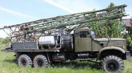 Буровая установка орб- 3а3 на базе Краза