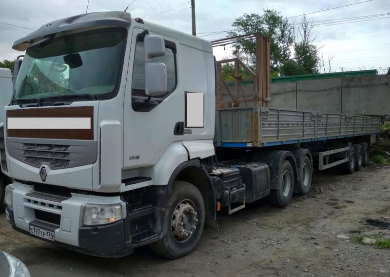 Renault Premium Lander 380 6х4 Рено Премиум 2012