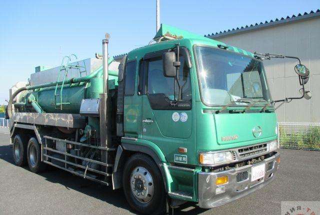 Hino Profia илосос, бочка 10m3