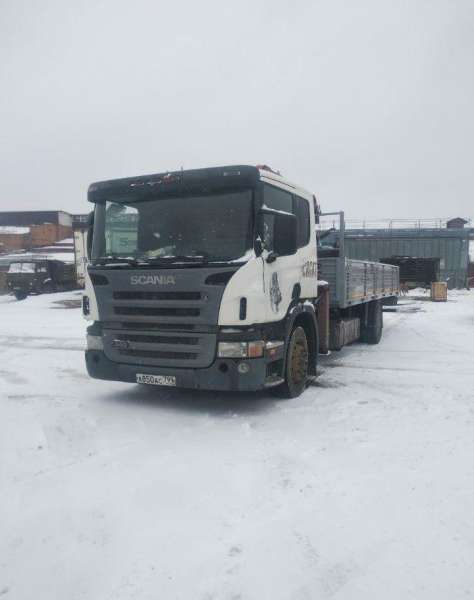 Кран-манипулятор Scania, 2007